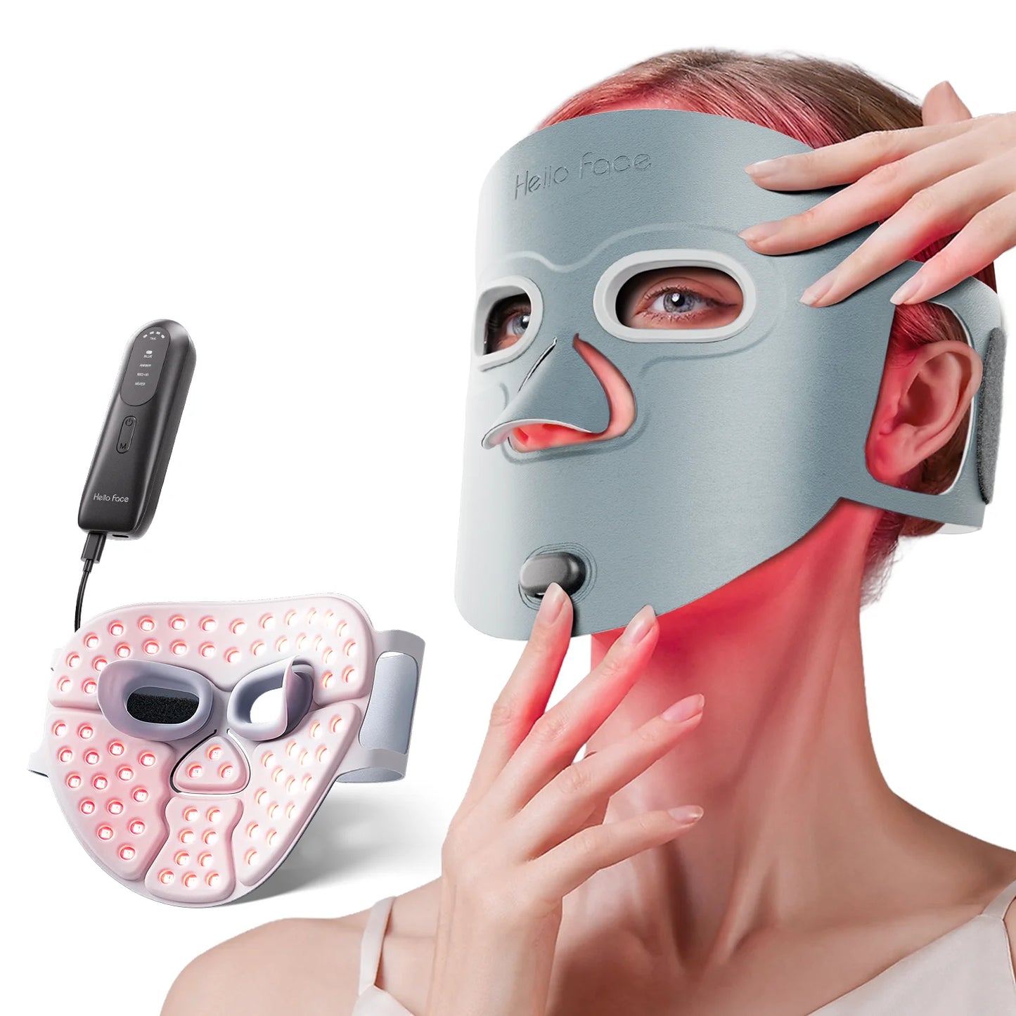 Red Light Therapy Face Mask