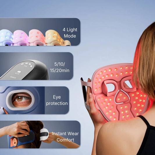 Red Light Therapy Face Mask