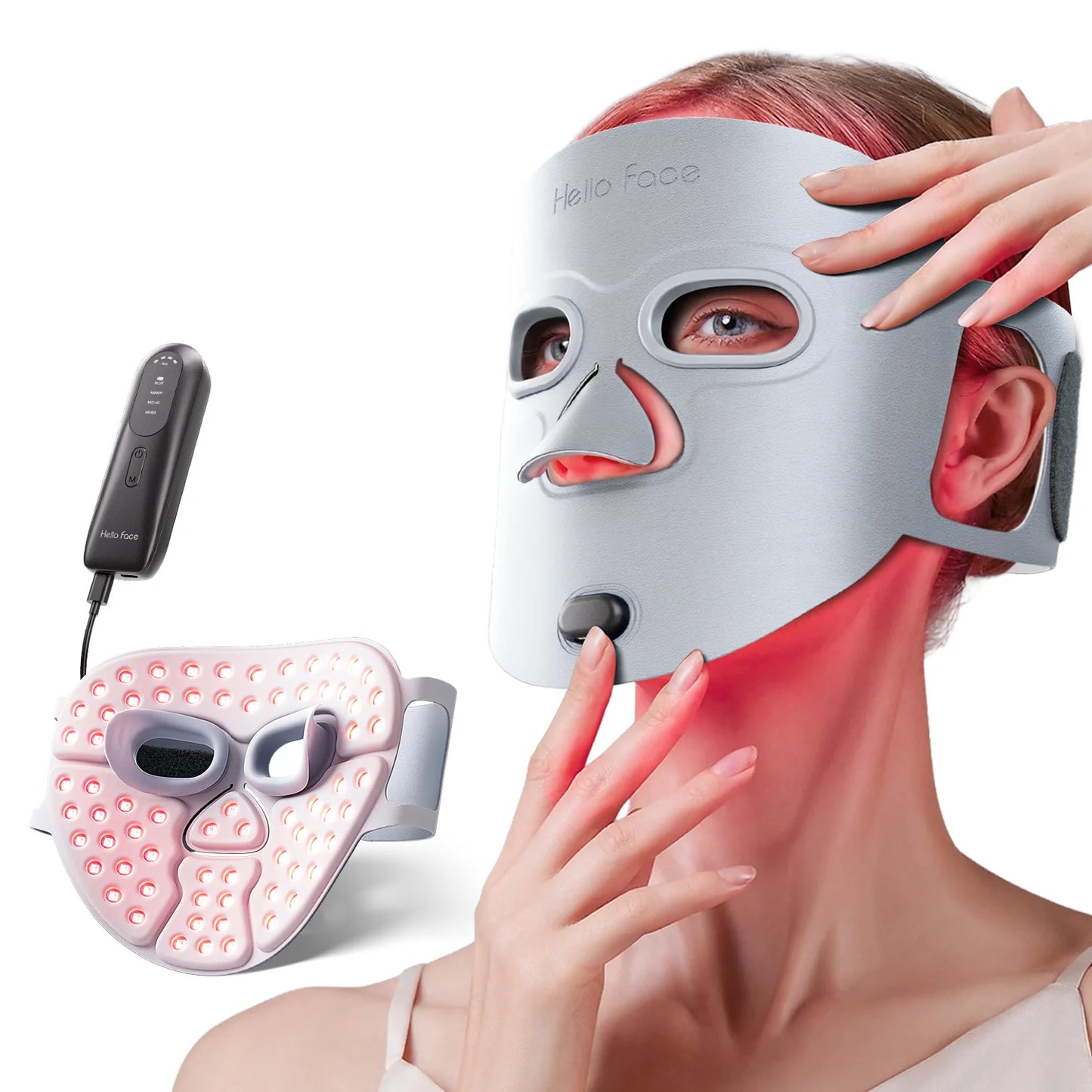 Red Light Therapy Face Mask