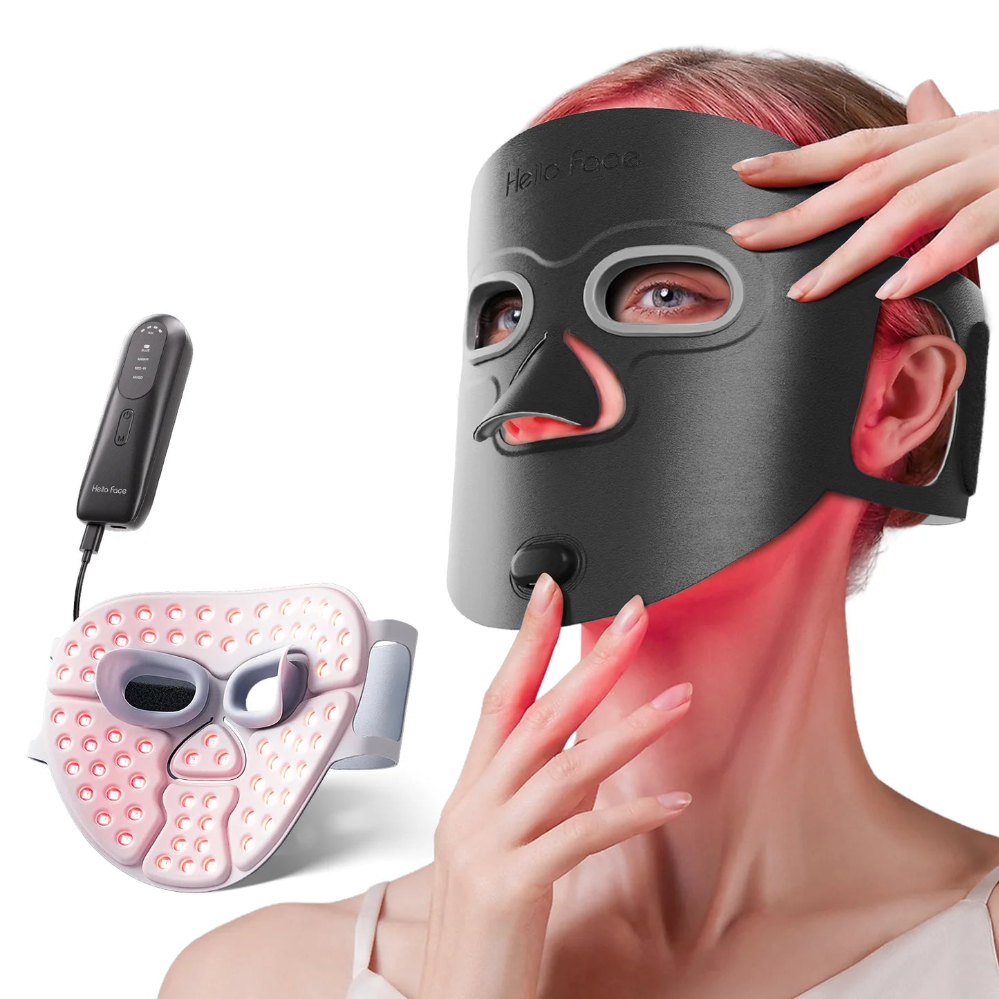 Red Light Therapy Face Mask